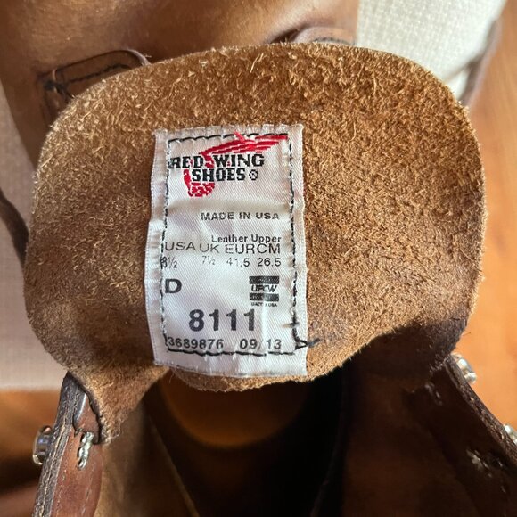 Red Wing Heritage Iron Rangers Sz 8.5 - Picture 3 of 4